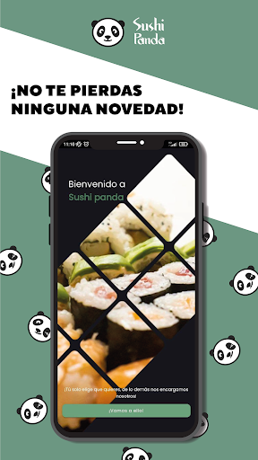 Android application Sushi Panda España screenshort