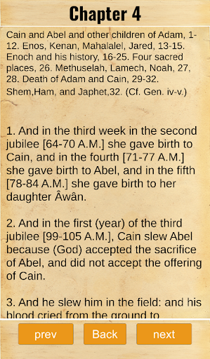 The Book of Jubilees Offline Screen 3