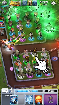 Game screenshot オールスターランダムディフェンス: PVPタワーディフェンス hack