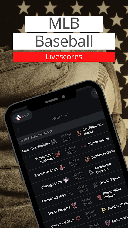 Baseball scores : live score - 4 - (Android)