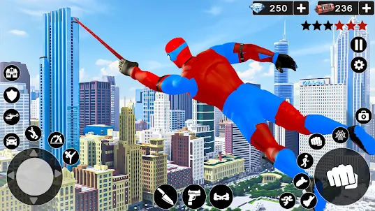 Spider Rope Hero Man Game