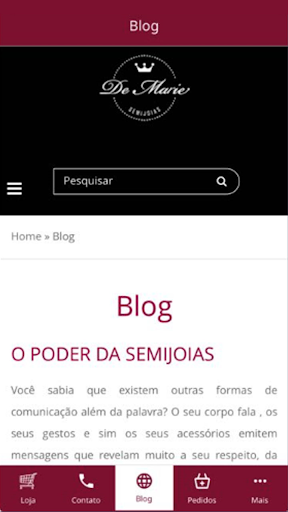 De Marie Semijoias Screen 2