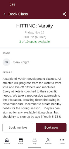 MASH Athletics Screenshot 3 - AppWisp.com