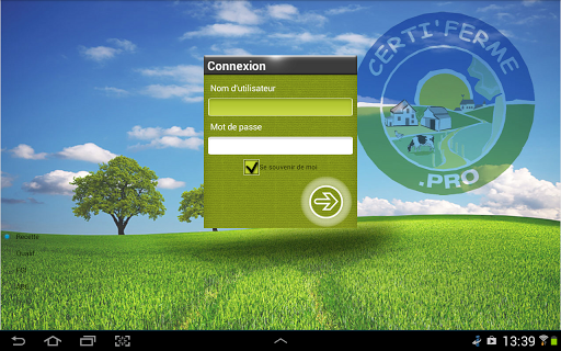 Android application Certiferme.Pro screenshort