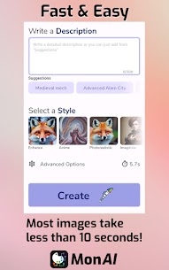 MonAI – AI Art Generator MOD APK (Premium Unlocked) 13