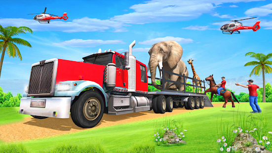 Wild Animals Transport Truck Varies with device APK screenshots 21