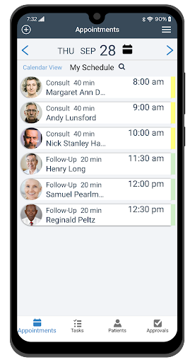 Android application ARIA CORE screenshort
