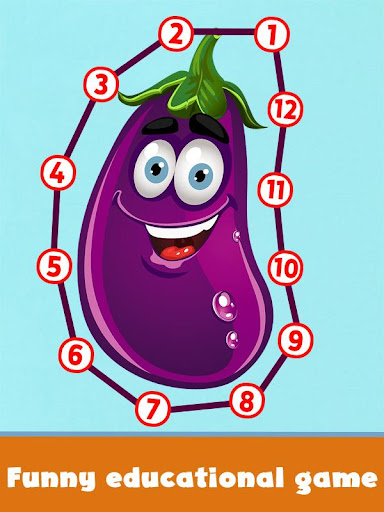 Fruits Connect the Dots Screen 2