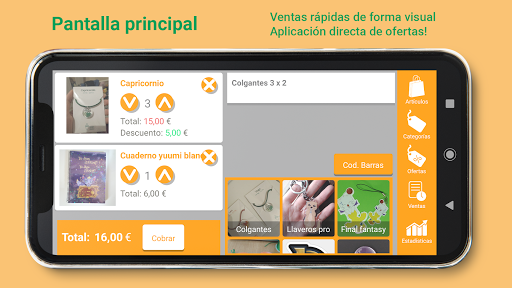 Android application My Little Shop screenshort