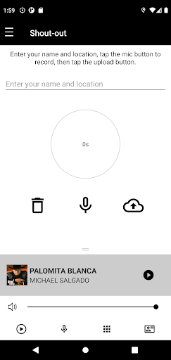 Android application Radio Fiesta WLMX screenshort