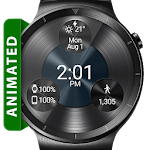 Cover Image of 下载 Black Metal 2 HD Watch Face  APK