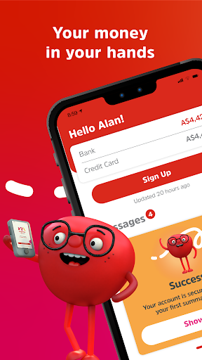 Android application mymo by P&N Bank screenshort