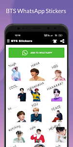 BTS Stickers for WhatsApp