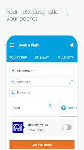 KLM - Book a flight - on Google Play