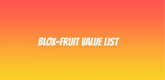 Blox Fruits Values