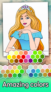 Princess Coloring Game  screenshots 12