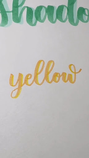 Aesthetic Calligraphy Screen 2