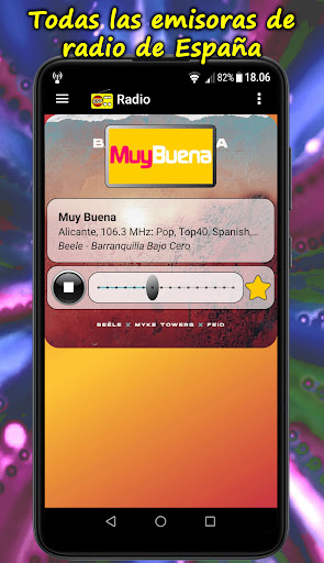 Android application Radios from Spain Live screenshort