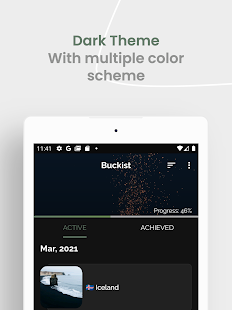 Buckist - Manage Bucket List Screenshot