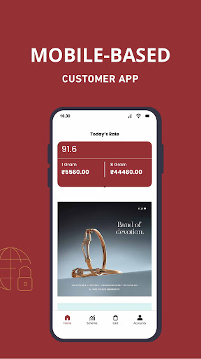 Android application ST Jewellery screenshort