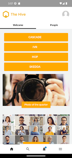 Android application The Hive screenshort