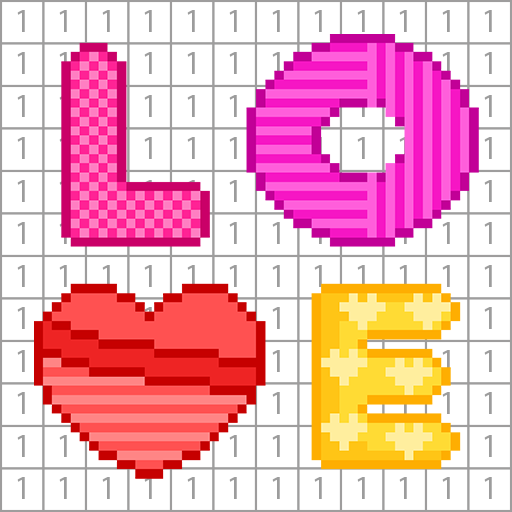 Valentine Love Color By Number logo