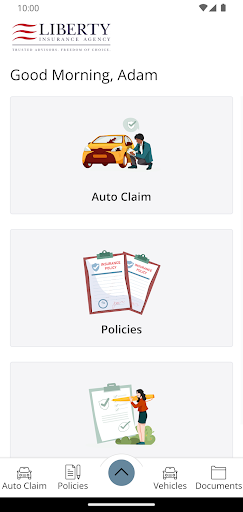 Liberty Insurance Agency 24/7 Screen 2