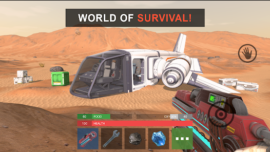 Marsus: Survival on Mars 1.6 APK + Mod (Free purchase / Free Craft) for Android