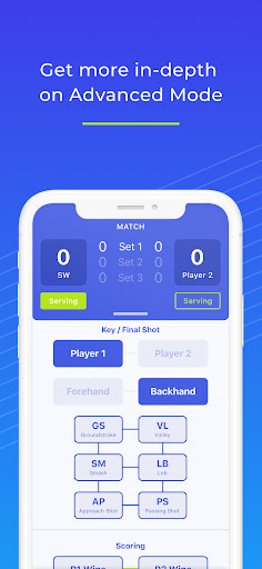 Screenshot of RacketStats Tennis