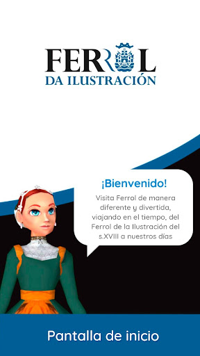 Android application Ferrol de la Ilustración screenshort