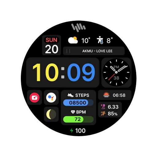 SamWatch InfoBlock 8 logo