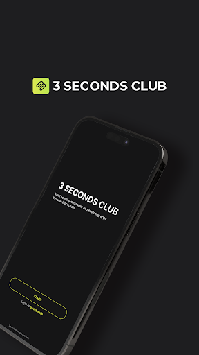 Android application 3 Seconds Club screenshort