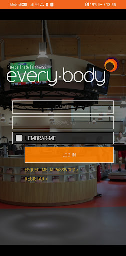 Android application EveryBody Clubs screenshort