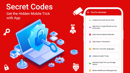 Captura 3 Secret codes: Hack for android android