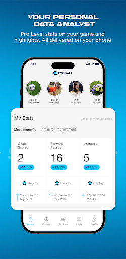 Eyeball Football Screen 3