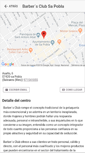 Barbers Club Sa Pobla Screen 2