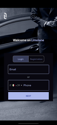 Android application LimoLane screenshort