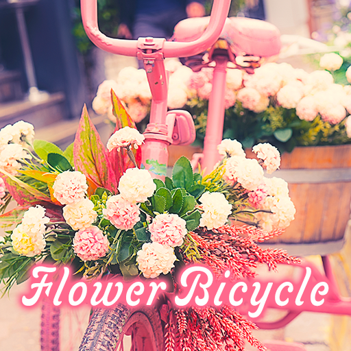 Flower Bicycle Theme +HOME logo