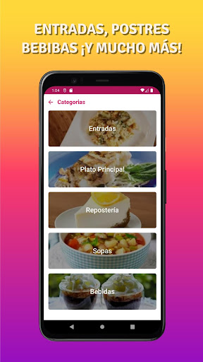 Recetas Italianas Screen 2