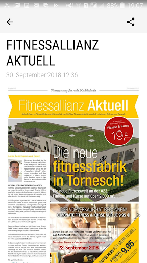 LifeStyle Fitness Screen 2