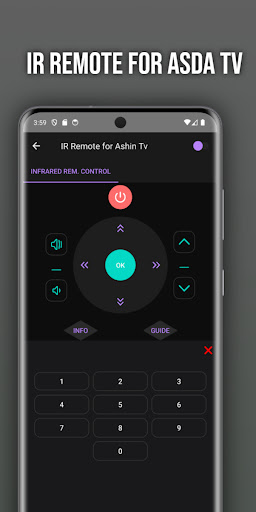 Remote for Ashin tv