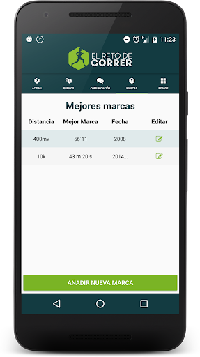 El reto de correr Screenshot 4 - AppWisp.com