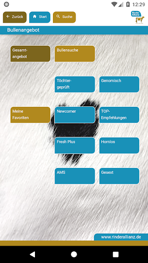 RinderAllianz Screen 2