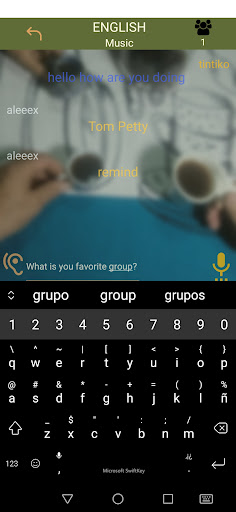 Android application Tintiko Chat screenshort