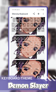 Screenshot 6 Shinobu Keyboard Tools Anime android