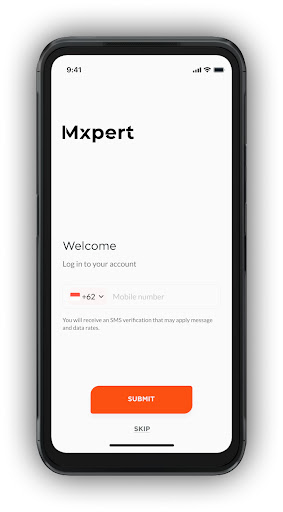 Android application Mxpert Staff screenshort