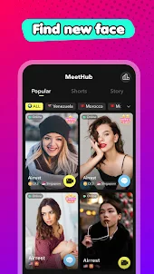 MeetHub-Live video chat