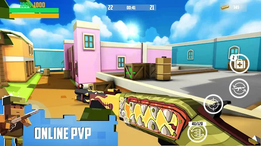 Pixel Craft Battle FPS Shooter (jogos infantis) - Jogo Pixel Gun 3D Battle  Royale para crianças - Grand Battle Royale Pixel FPS - Battle Gun 3D - Jogo  de tiro online para