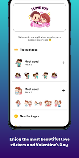 I love you stickers -WASticker Screenshot 1 - AppWisp.com