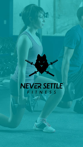 Android application Never Settle Fit screenshort